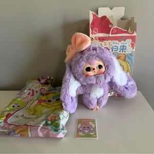 Baby Three Happy Day purple bunny
Brand new - opened but never used or displayed